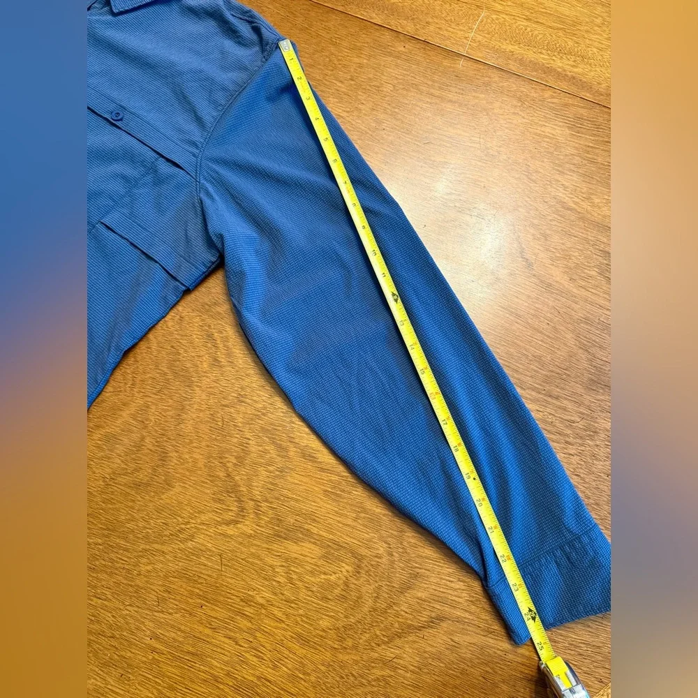 NWT Women’s Orvis Open Air Caster Longsleeve Carbon NAVY work shirt  SPF 40 XL - Picture 11 of 13